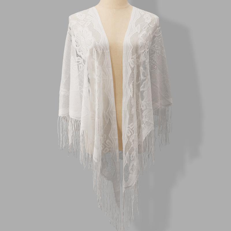 Tassel Fringe Trim - 태슬 프린지 브라이덜 랩 삼각형 플로럴