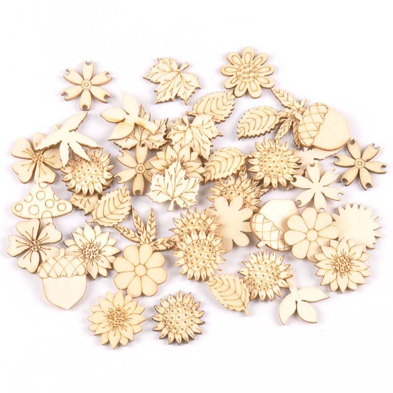 천연 나무 해바라기 잔디 스크랩북 공예품, 가정 장식용 - Embellishments For Scrapbooking 리뷰 및 가격