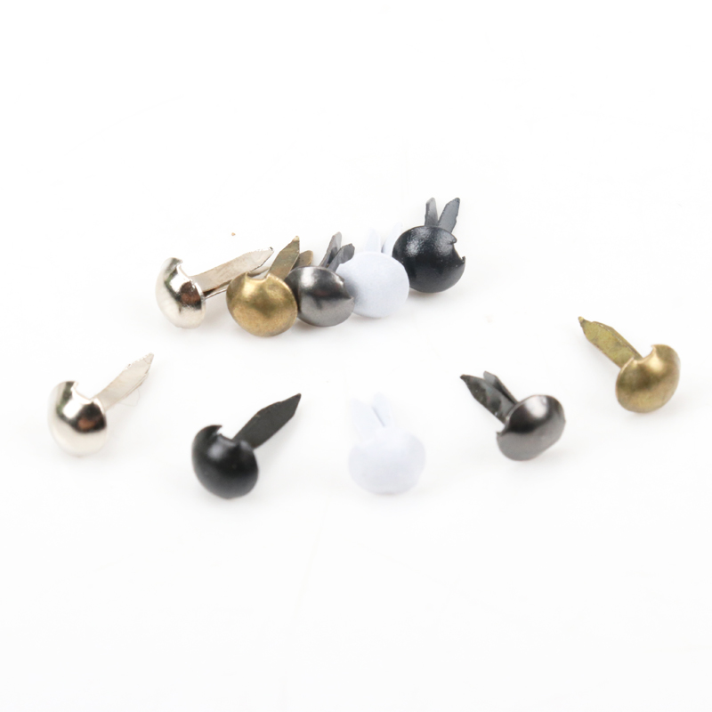 100pcs 혼합 라운드 금속 브래드 스터드 스파이크  - Embellishments For Scrapbooking 리뷰 및 가격