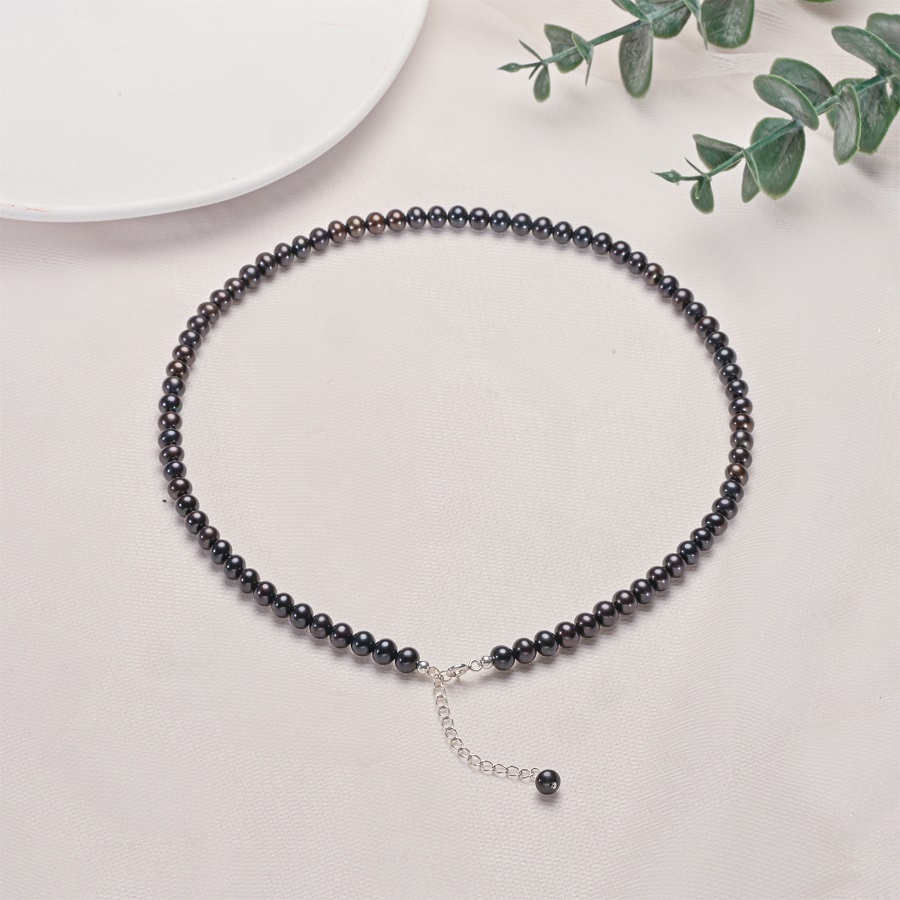 Hengsheng 5-6.5mm 여성을위한 거의 라운드 - Pearl Trim Chain 리뷰 및 가격