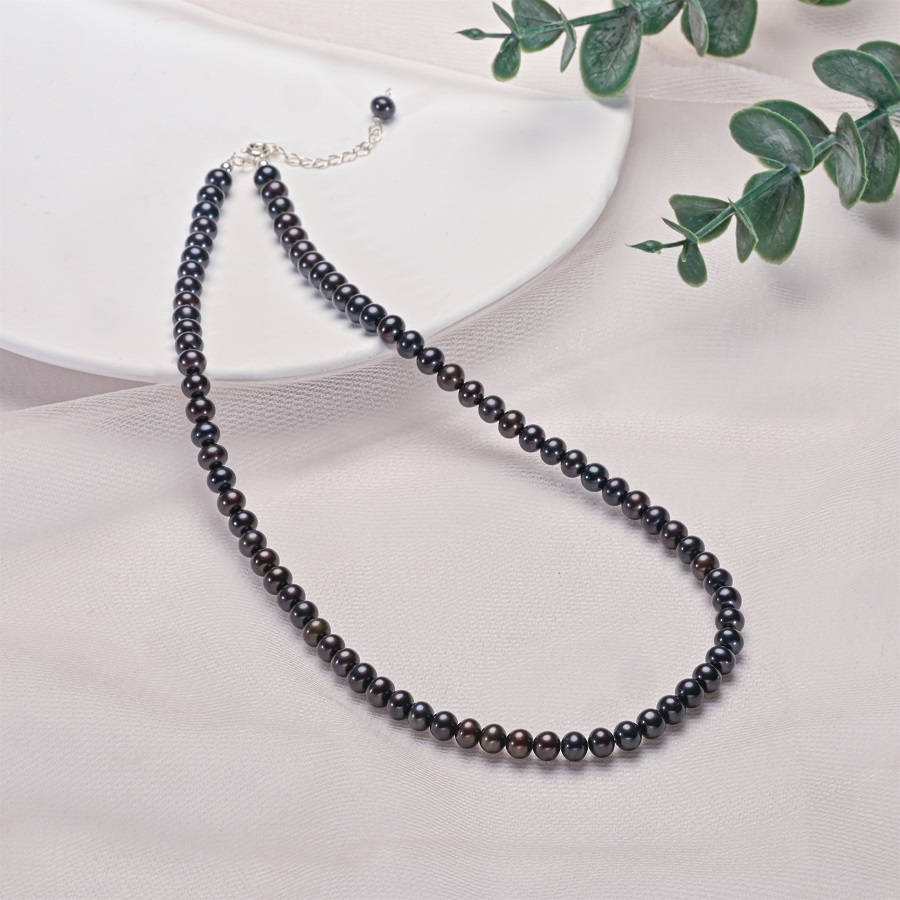 Hengsheng 5-6.5mm 여성을위한 거의 라운드 - Pearl Trim Chain 리뷰 및 가격