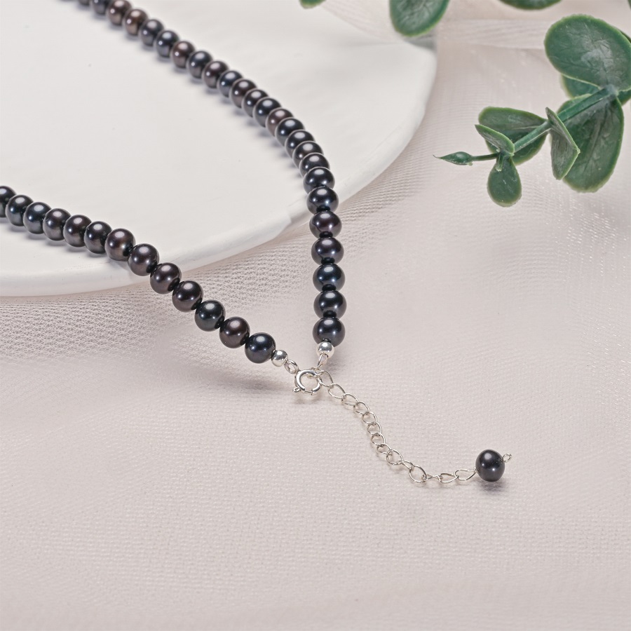 Hengsheng 5-6.5mm 여성을위한 거의 라운드 - Pearl Trim Chain 리뷰 및 가격