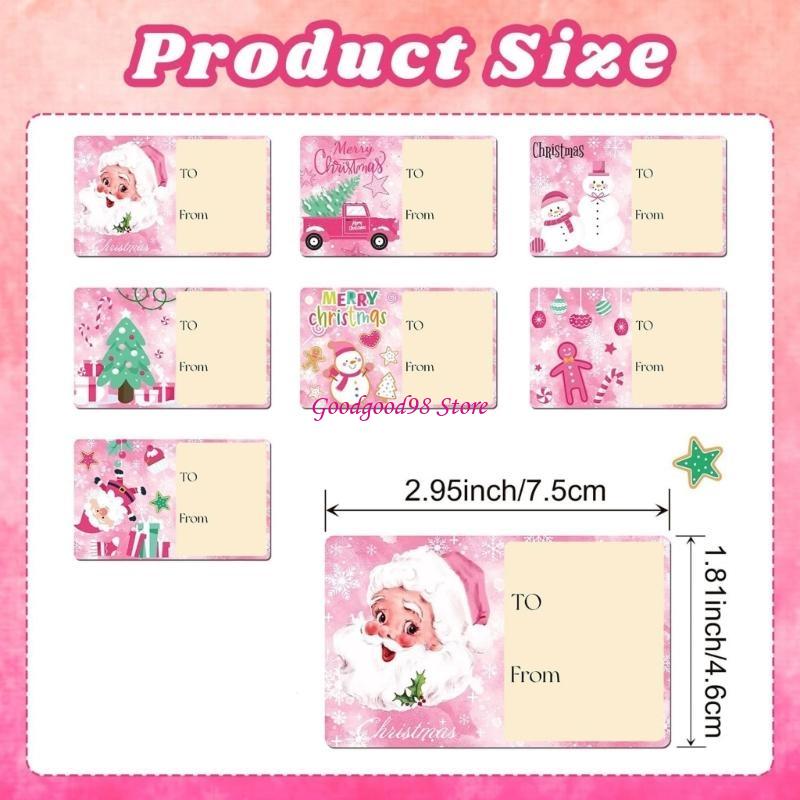 210 조각 직사각형 전송 크리스마스 파티 미적 장식  - Embellishments For Scrapbooking 리뷰 및 가격