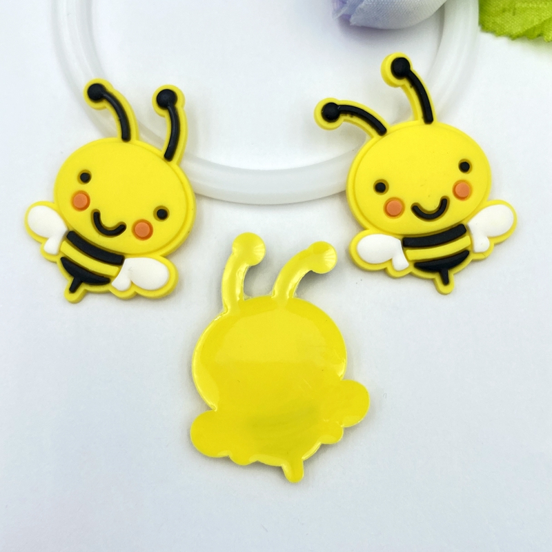 귀여운 디자인의 PVC 벌 모양 플라스틱 장식 12개  - Embellishment Glue Craft 리뷰 및 가격