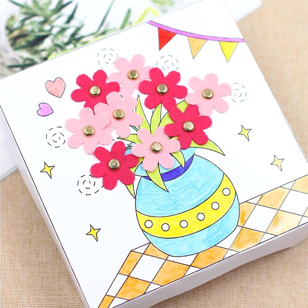 100개/봉지 혼합 패턴 원형 금속 브래드 DIY 스크 - Embellishments For Scrapbooking 리뷰 및 가격
